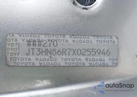 1999 Toyota 4Runner Sr5 V6 from USA, damaged, VIN JT3HN86R7X0255946